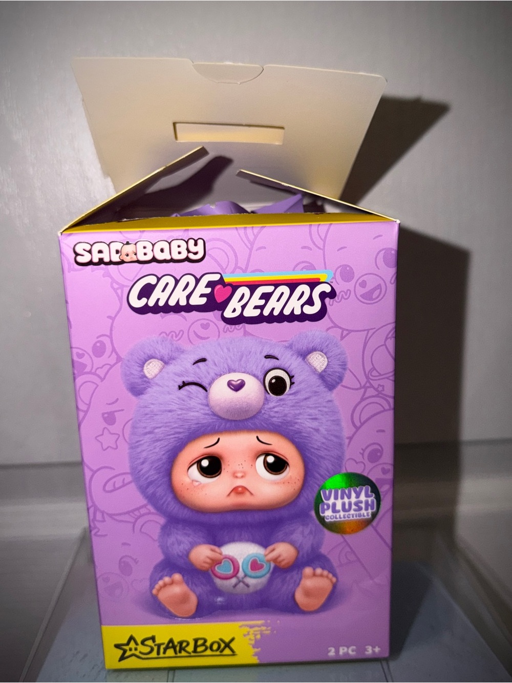 Sad baby Care Bears share bear